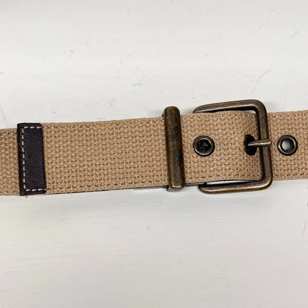 Relic G7 Canvas Leather Reversible Belt Unisex Size 40